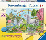 Prancing Unicorns 24 Piece Floor Puzzle