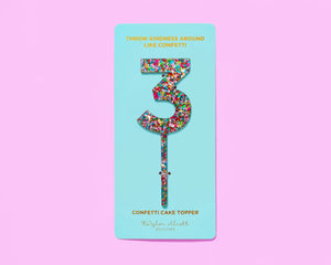 Confetti Cake Topper - 3