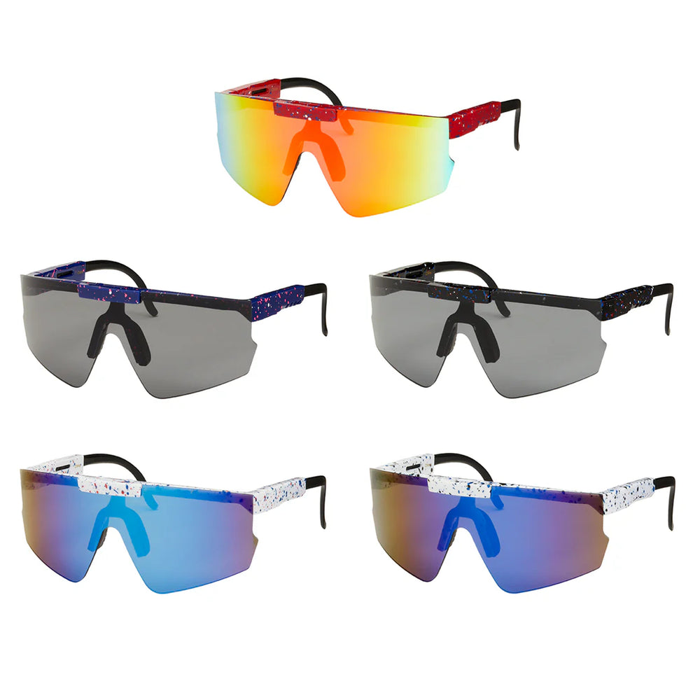 Shield Flip-Ups Kid Sunglasses - Select Color