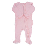 Perfect Pink Ruffle Footie - Select Size