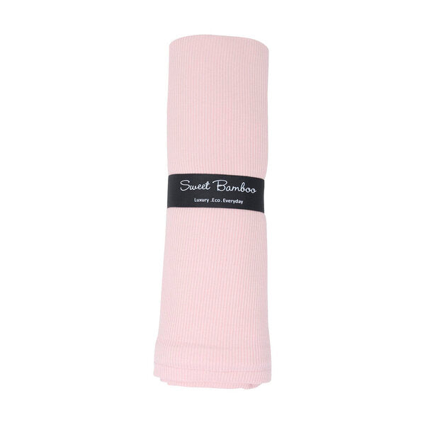 Perfect Pink Ribbed Swaddle