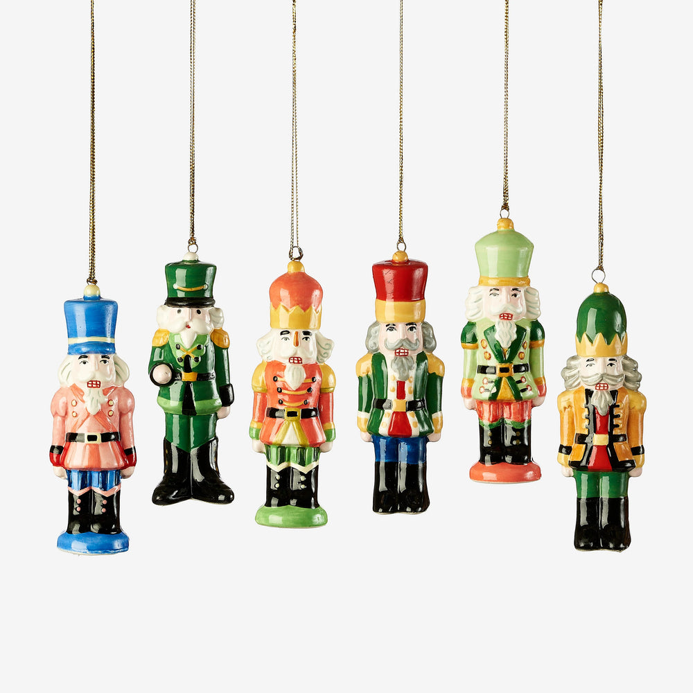 Nutcracker Ornament - Ceramic