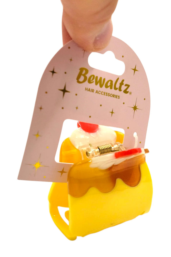 Egg Pudding Hair Claw Clip