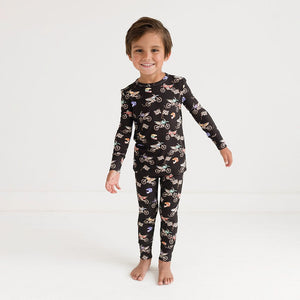 
            
                Load image into Gallery viewer, Supermini Long Sleeve Basic Pajama - Posh Peanut - Select Size
            
        