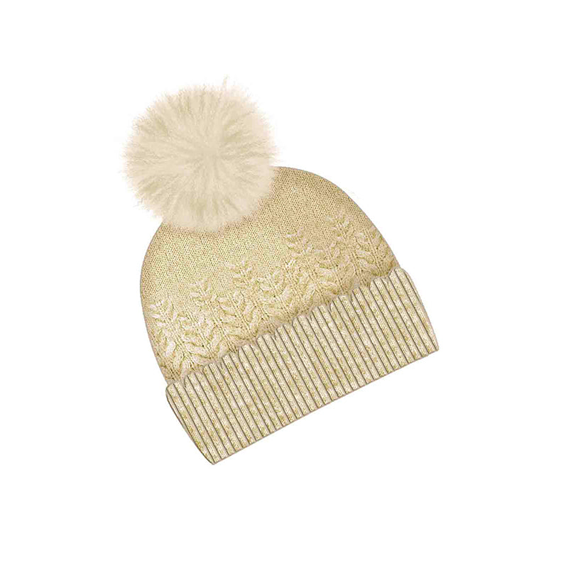 Knit Cap in Two Hues