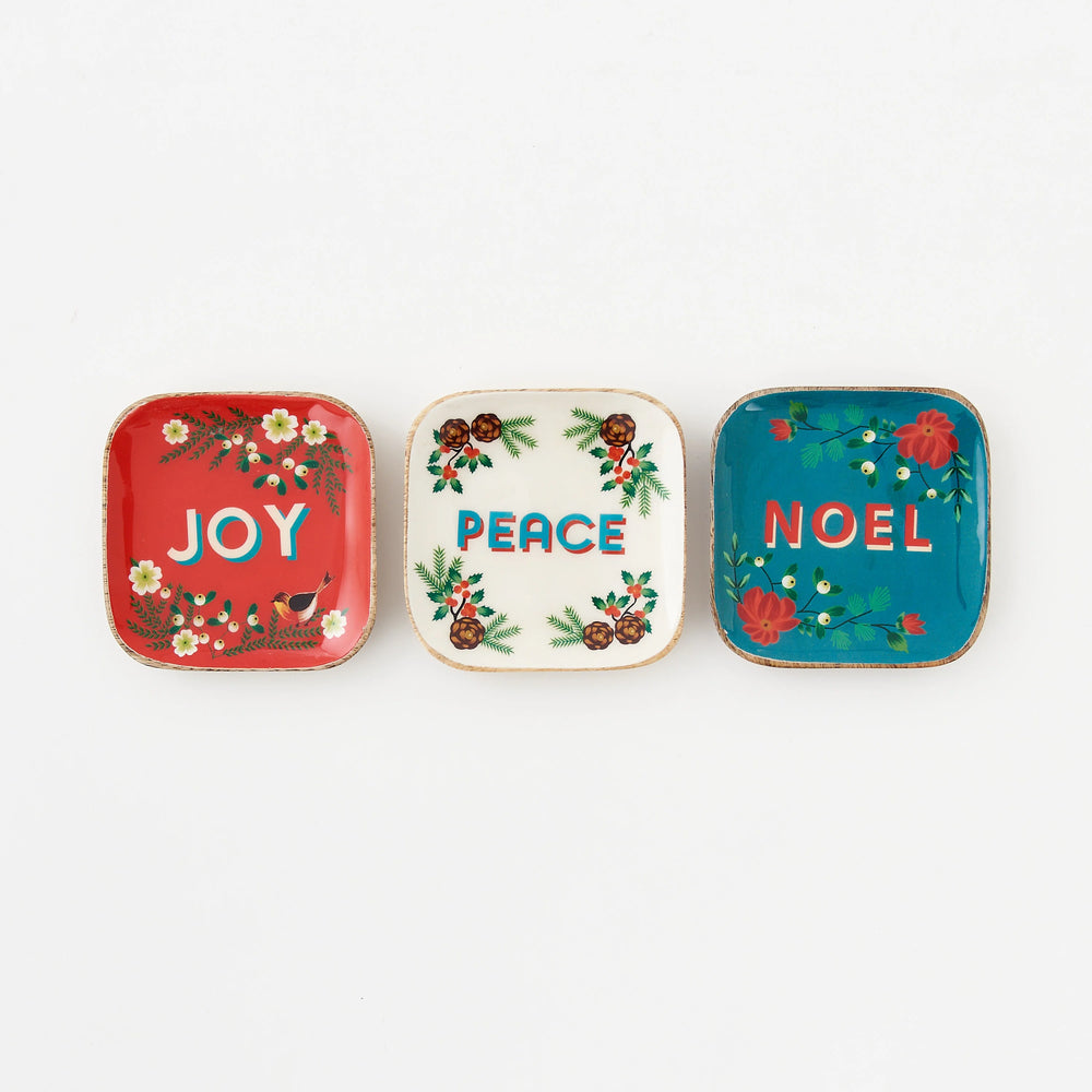 Enameled Holiday Dish