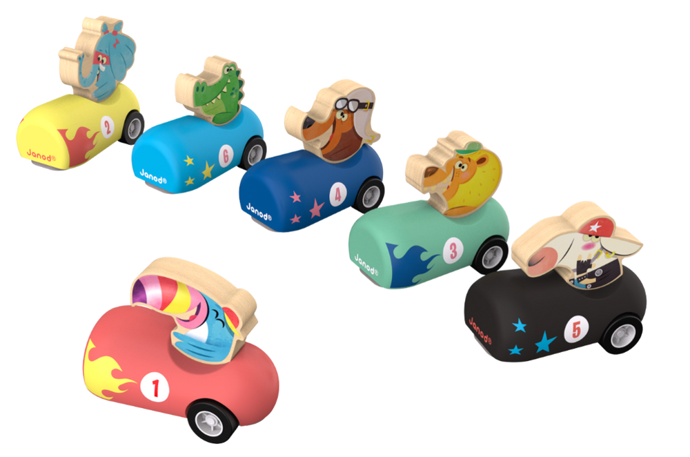 Appelpop Pull-Back Cars - Select Style