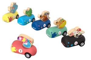 Appelpop Pull-Back Cars - Select Style