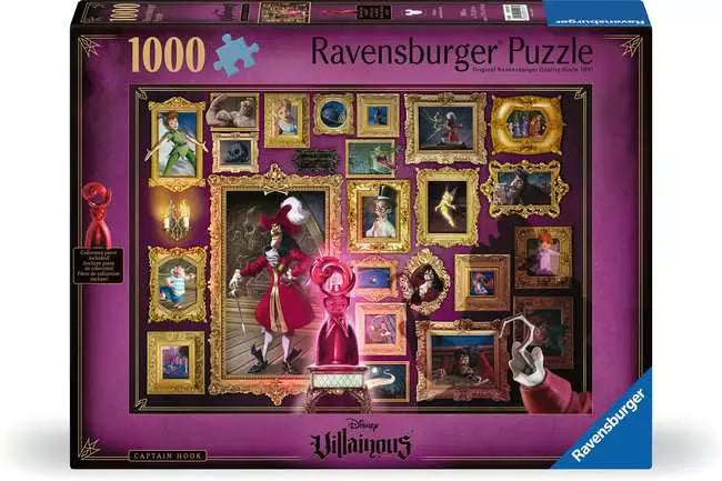 Captain Hook Disney's Villainous 1000 Piece Puzzle