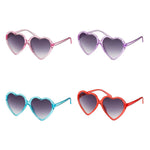 Glitter Heart Kid Sunglasses - Select Color