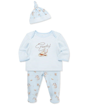 Western Footed Pant Set - Select Size