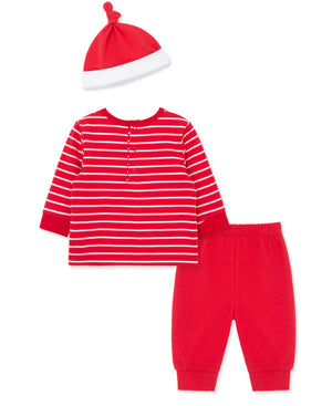 My First Christmas Santa Jogger Set - Select Size