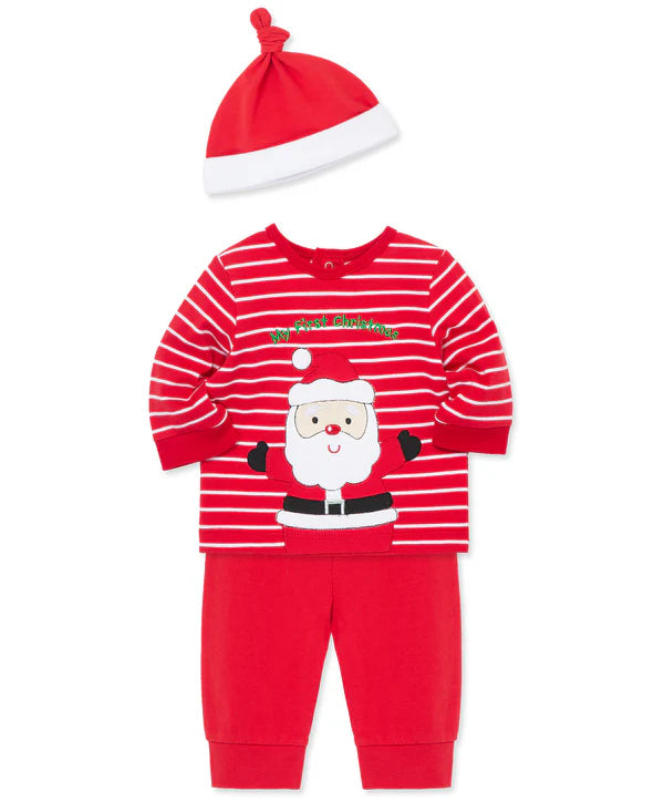 My First Christmas Santa Jogger Set - Select Size