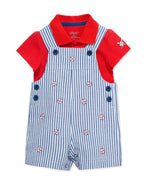 Baseball Woven Shortall Set - Select Size