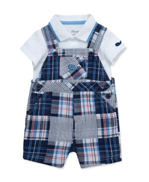 Patchwork Woven Shortall Set - Select Size