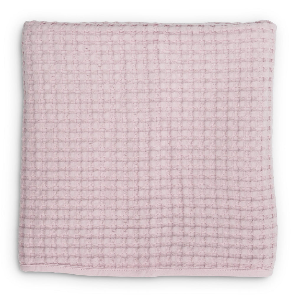 LuLuJo Waffle Blanket - Ballet Slipper