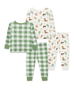Cowboy 4-Piece Pajama Set - Select Size