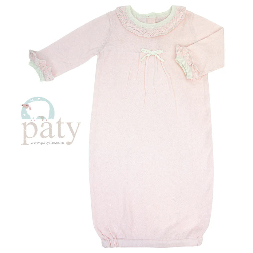Lightweight Feather Knit Gown - Select Color - Select Size