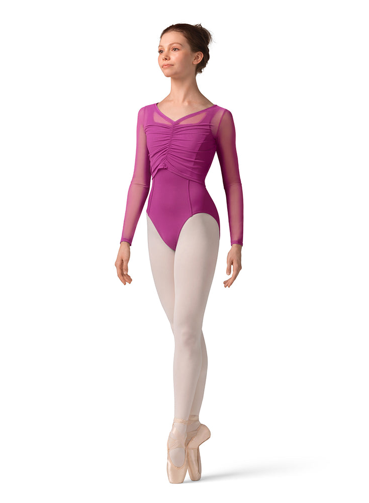 Mesh Long Sleeve Top - Select Color - Select Size