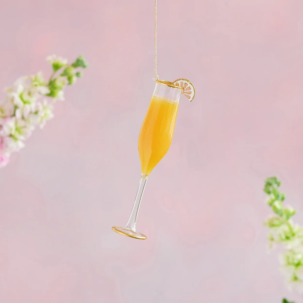 Mimosa Cocktail Ornament