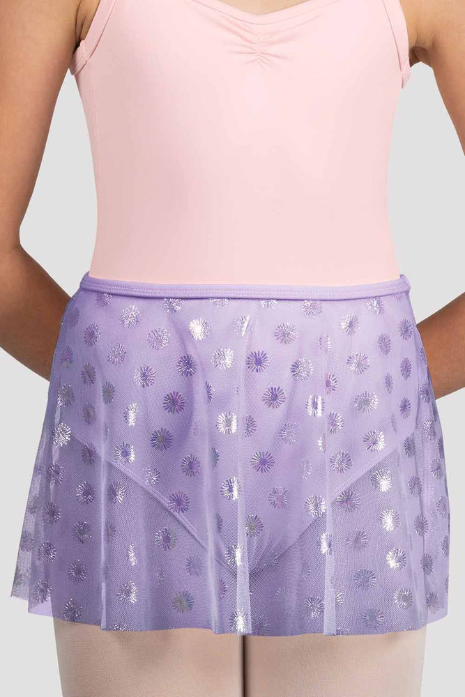 MS901C - Girls Mirella Lilac Glow Girl Iridescent Skirt - Select Size