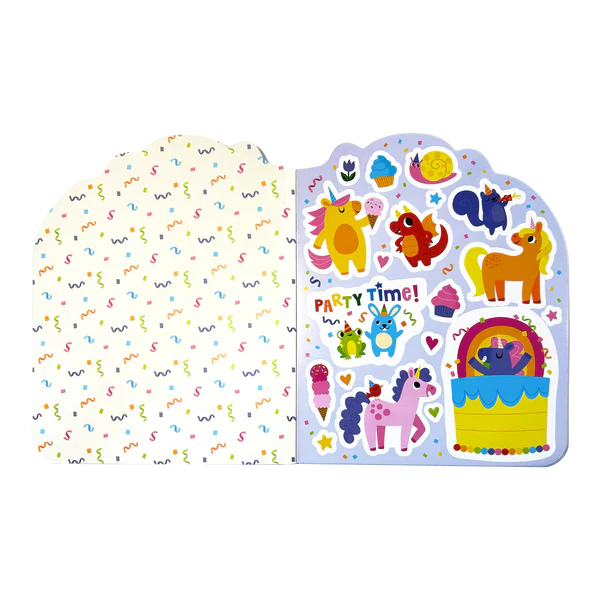 Unicorn Party! - Playful Pages Activity Book - Games Coloring Stickers