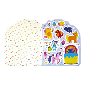 Unicorn Party! - Playful Pages Activity Book - Games Coloring Stickers