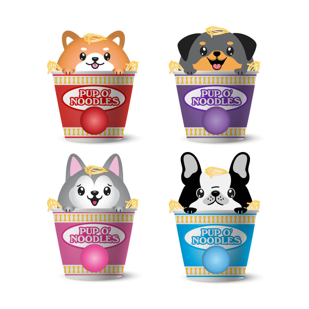 Beadie Buddies - Pup O' Noodles Collection