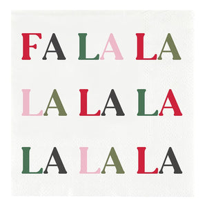 Fa La La - Beverage Napkins
