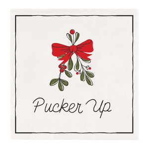 Pucker Up - Beverage Napkins