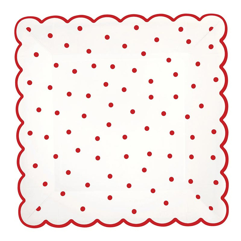 Red Dot - Paper Plates