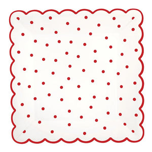 Red Dot - Paper Plates