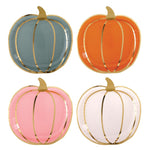Pumpkin Paper Plates - Multicolor