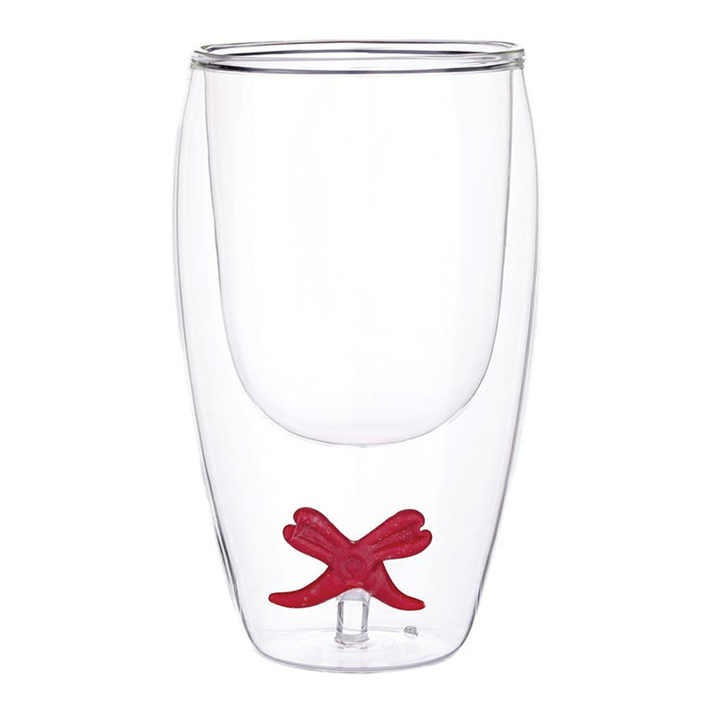 Red Bow - Glass