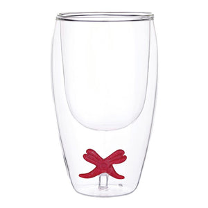 Red Bow - Glass