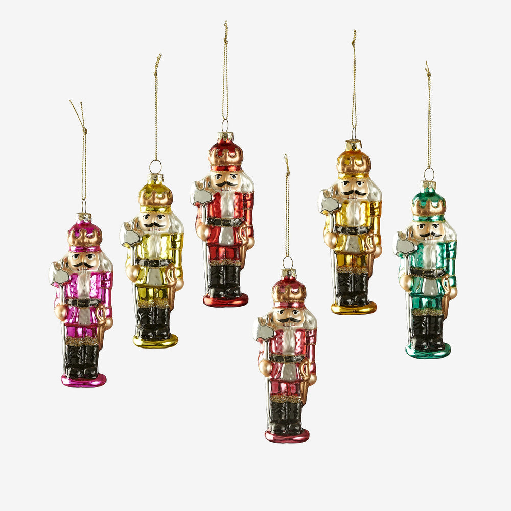 Nutcracker Ornament - Glass