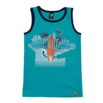 Turquoise Chill & Surf Tank Top - Select Size