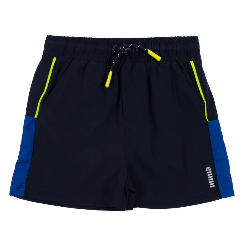 Navy Boys Athletic Shorts - Select Size