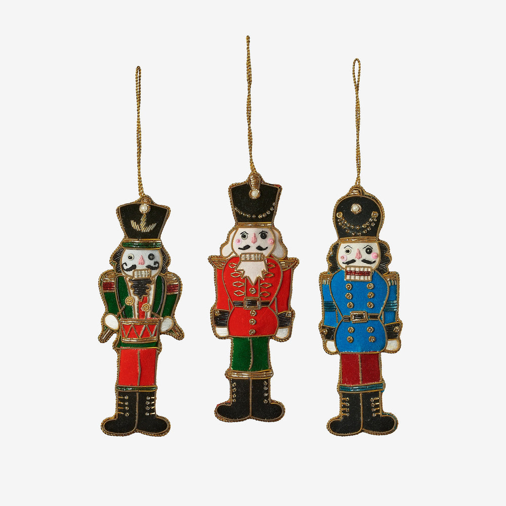 Nutcracker Ornament - Fabric