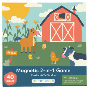 Farm 2-in-1 Magnetic Games
