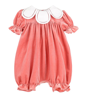 Rose Velvet Petal Girls Bubble - Select Size