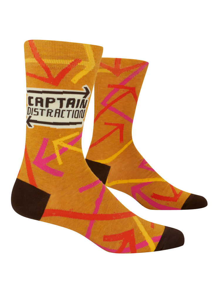 Captain Distraction - Men's Crew Socks