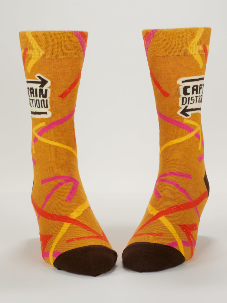Captain Distraction - Men's Crew Socks
