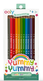 Yummy Yummy: Scented Colored Pencils (Set of 12)