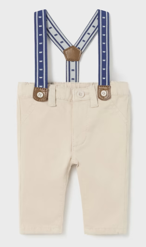 Stone Boy's Pants w/Suspenders - Select Size