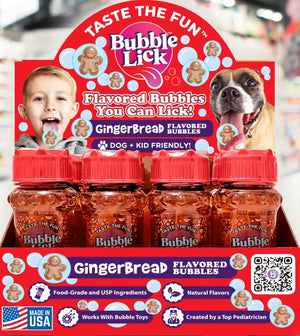 Bubble Lick - 2.5oz Flavored Bubbles - Select Flavor