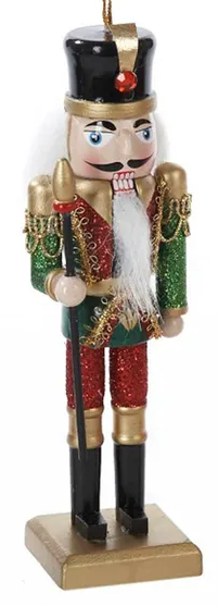 6" Soldier Nutcracker Ornaments