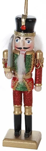 6" Soldier Nutcracker Ornaments