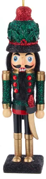 6" Hollywood Nutcrackers™ Traditional Nutcracker Ornaments