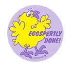 Eggspertly Done!, Lemon scent Retro Scratch 'n Sniff Stinky Stickers